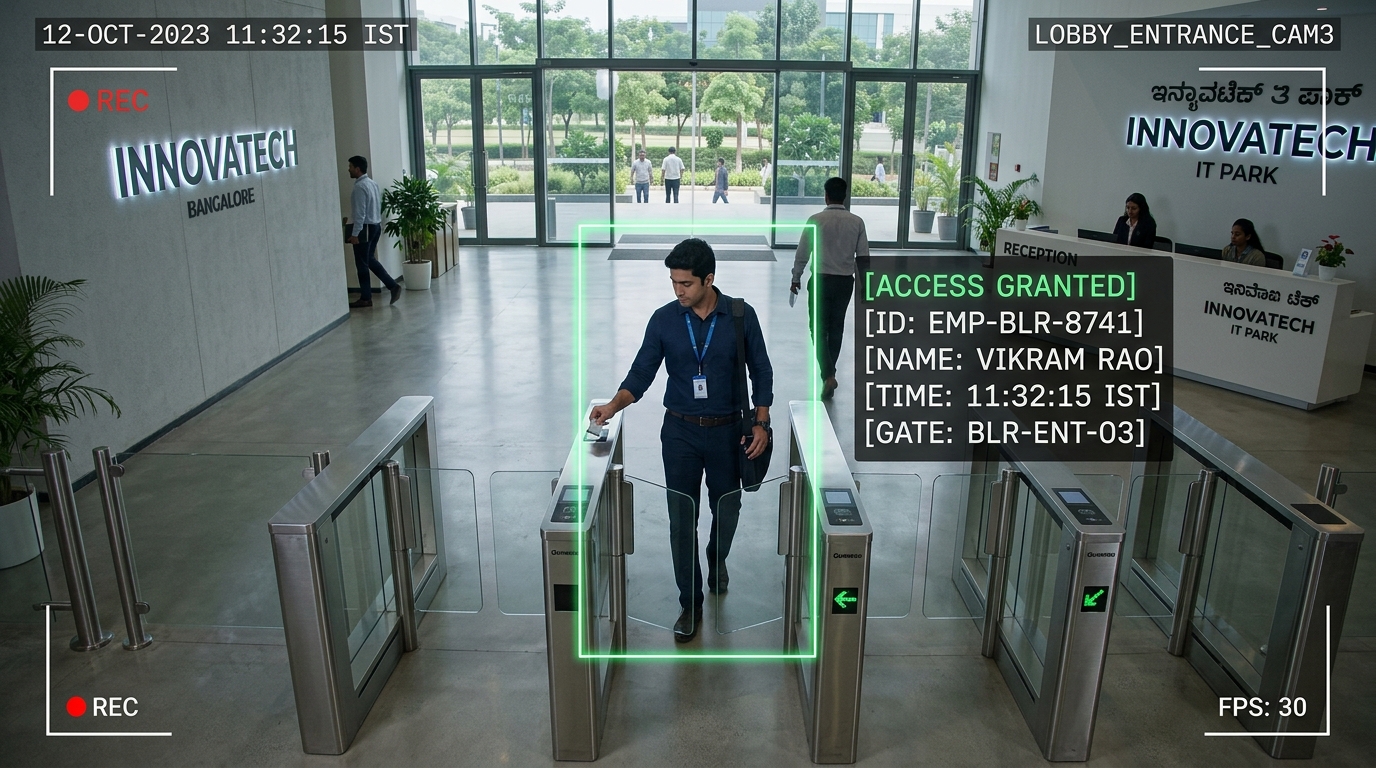 Access Control Feed Visual