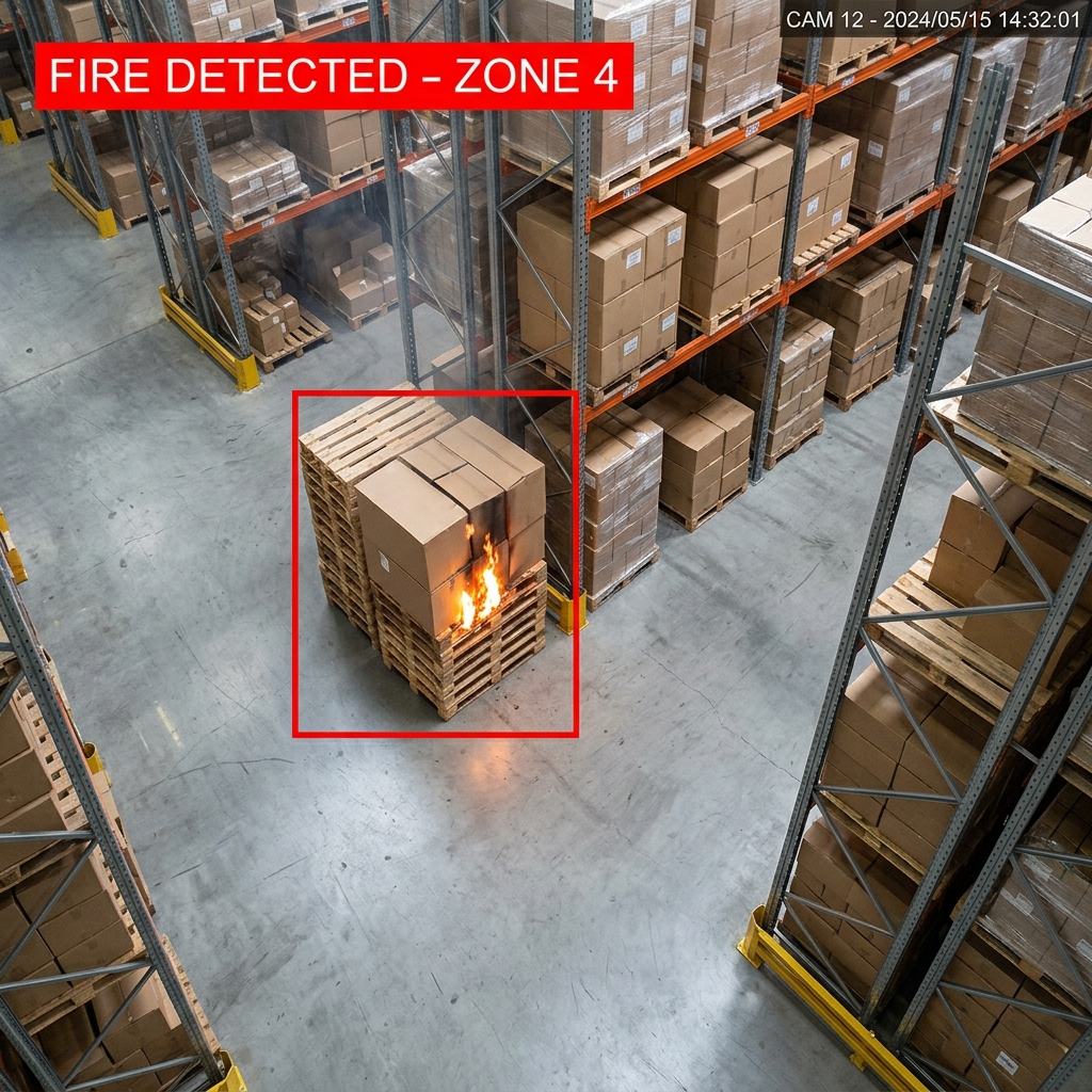 Fire Detection Live Alert